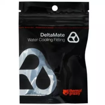 Thermal Grizzly DeltaMate Extender Fitting MM7R, messing G1/4, zwart (TG-DM-FIT-0011)