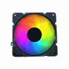 Luchtkoeler Gembird CPU-HURACAN-ARGB-X140 12 cm zwart wit 800-1600 t/min