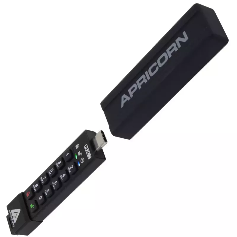USB-flashdrive Apricorn 64GB USB Type-A 3.2 Gen 1 Aegis Secure Key 3NXC