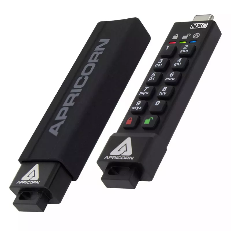 USB-flashdrive Apricorn 64GB USB Type-A 3.2 Gen 1 Aegis Secure Key 3NXC