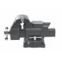 Bankschroef STANLEY 100 mm (4 inch) Heavy Duty – stationaire metalen bankschroef voor de werkplaats