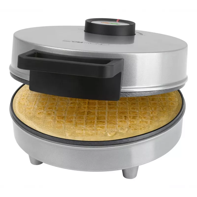Clatronic HA 3833 wafelhoornmaker, zilver