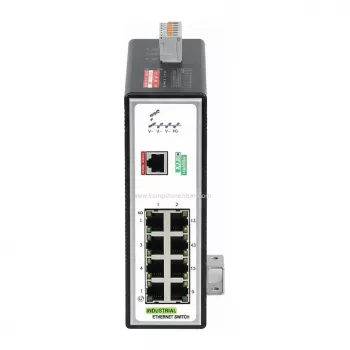 WAGO industrial managed switch 8 poorten 100Base-TX PROFINET zwart 852-602 - switch - 0,1 Gbit/s
