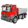 Radio bestuurbare vrachtwagen Amewi Mercedes-Benz Arocs kiepwagen 6x6 1:14 RTR rood