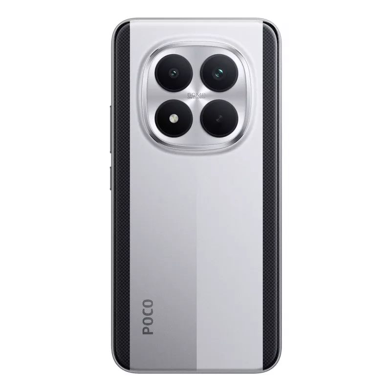 Smartphone POCO M8 Pro 5G — POCO merk, 8 GB RAM, 256 GB opslag, zilver