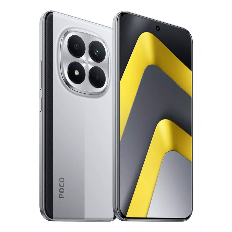 Smartphone POCO M8 Pro 5G — POCO merk, 8 GB RAM, 256 GB opslag, zilver