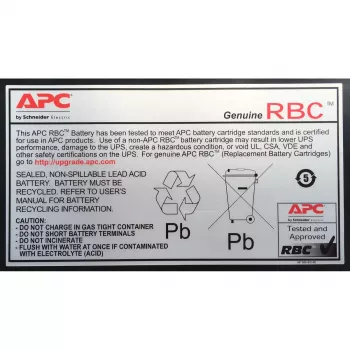 Batterijvervangingscartridge APC APCRBC140