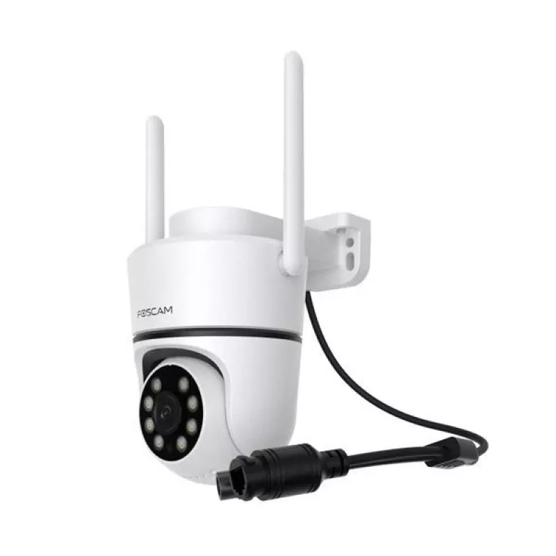 IP-camera Foscam PD5 5MP wit — bewakingscamera voor buiten- en binnennetwerk, 5 MP resolutie
