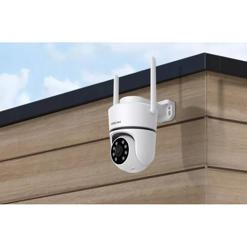 IP-camera Foscam PD5 5MP wit — bewakingscamera voor buiten- en binnennetwerk, 5 MP resolutie