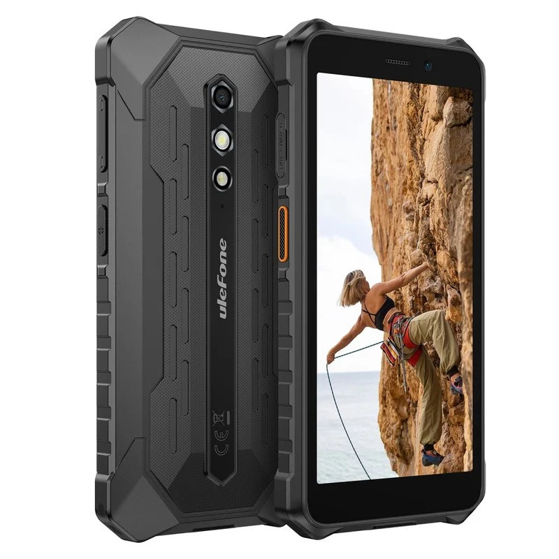 Robuuste smartphone UleFone RugKing 2 Pro – 4 GB RAM, 128 GB opslag, zwart