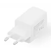 Wandlader DIGITUS USB GaN 45W — 1× USB-C, 1× USB-A, ingang 100–240V, wit