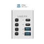 Hub USB 3.2 Gen 1, 4 poorten, USB-A/C, aan-/uitschakelaar