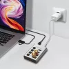 Hub USB 3.2 Gen 1, 4 poorten, USB-A/C, aan-/uitschakelaar