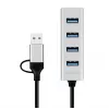 Hub USB 3.0 4-poorts USB-A 5 Gbit/s