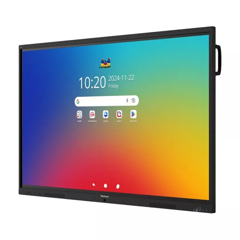 ViewBoard 41 Serie touchscreen 65 inch UHD, Android 16 EDLA, IR 450 nits, 2x20W + sub 15W + 8 array-microfoon, 3 x USB-C 8/128GB, 8-core C