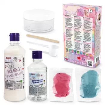 Knutselspel TUBAN TU3864 — DIY-slime-set, kunst- en knutselset uit Polen