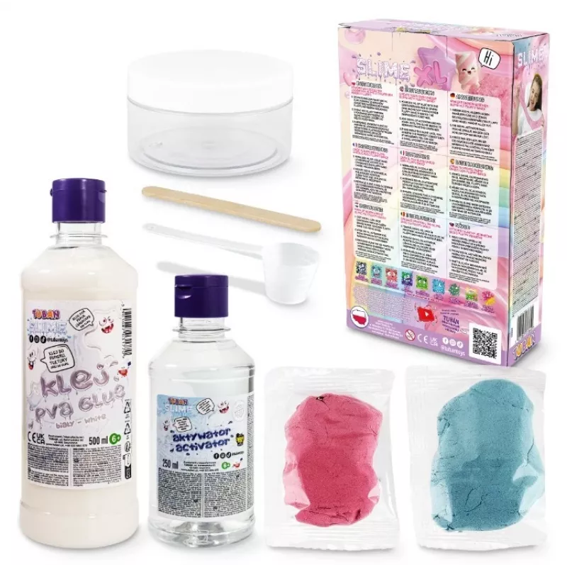 Knutselspel TUBAN TU3864 — DIY-slime-set, kunst- en knutselset uit Polen