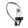Nekhouder Telesin S2-HNB-02 met telefoonhouder – om de nek gedragen smartphonehouder voor handsfree filmen en kijken