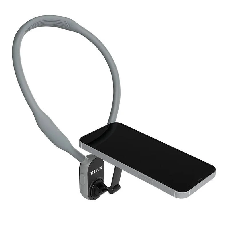 Telesin magnetische nekhouder MNM-002 voor iPhone (12–16) – verstelbare hoek, lichtgewicht