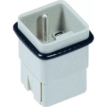 Harting Han® Q stiftinzet 09 12 005 3001 5+PE crimpcontact-stiftinzet, uit één stuk
