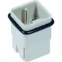 Harting Han® Q stiftinzet 09 12 005 3001 5+PE crimpcontact-stiftinzet, uit één stuk