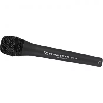 Sennheiser MD 46 dynamische reporter-handmicrofoon, cardioïde, MD 46