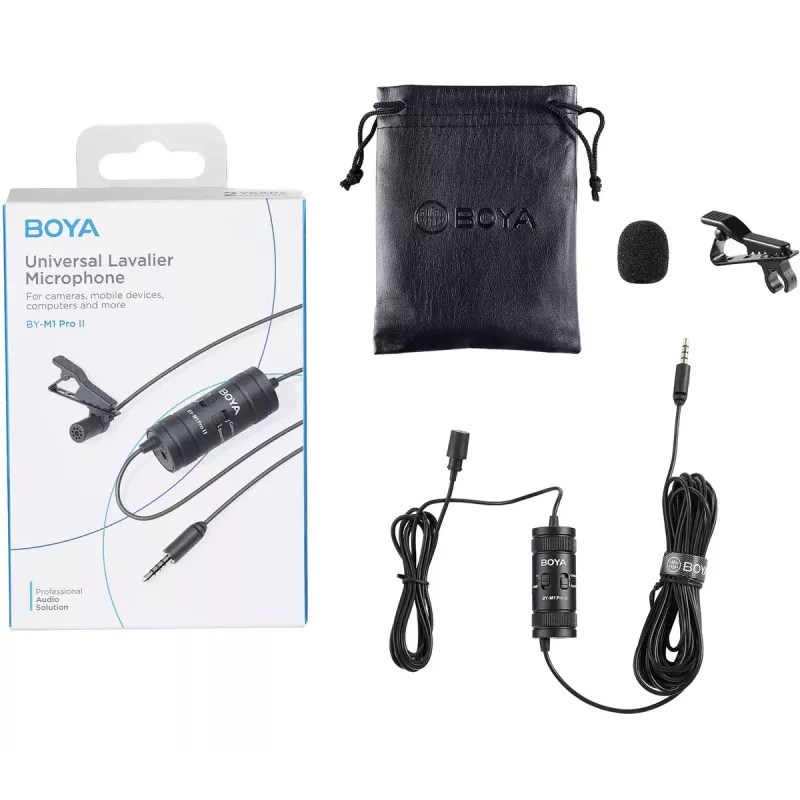 Microfoon Boya BY-M1 Pro II lavalier