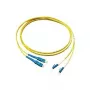 GoodConnections patchkabel glasvezel duplex OS2 (singlemode, 9/125) LC/SC, LSZH, omkeerbare polariteit, 15m,