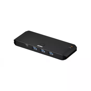 USB 3.2 Gen 1 sharing switch ATEN US4324 — 2x host naar 4x apparaat, USB-A/USB-C-interfaces, 5 Gbit/s