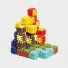 Constructieblokken Marioinex Mini Waffle 302 delen — stapelbare, in elkaar grijpende bouwset
