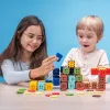 Constructieblokken Marioinex Mini Waffle 302 delen — stapelbare, in elkaar grijpende bouwset