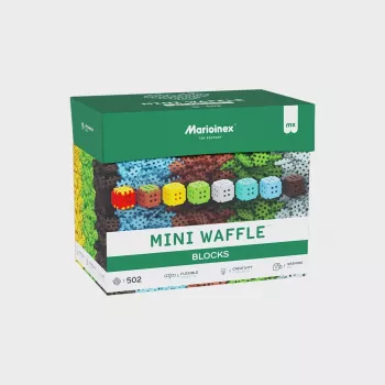 Bouwspeelgoed Marioinex Klocki Waffle Mini Blocks — 502 stuks