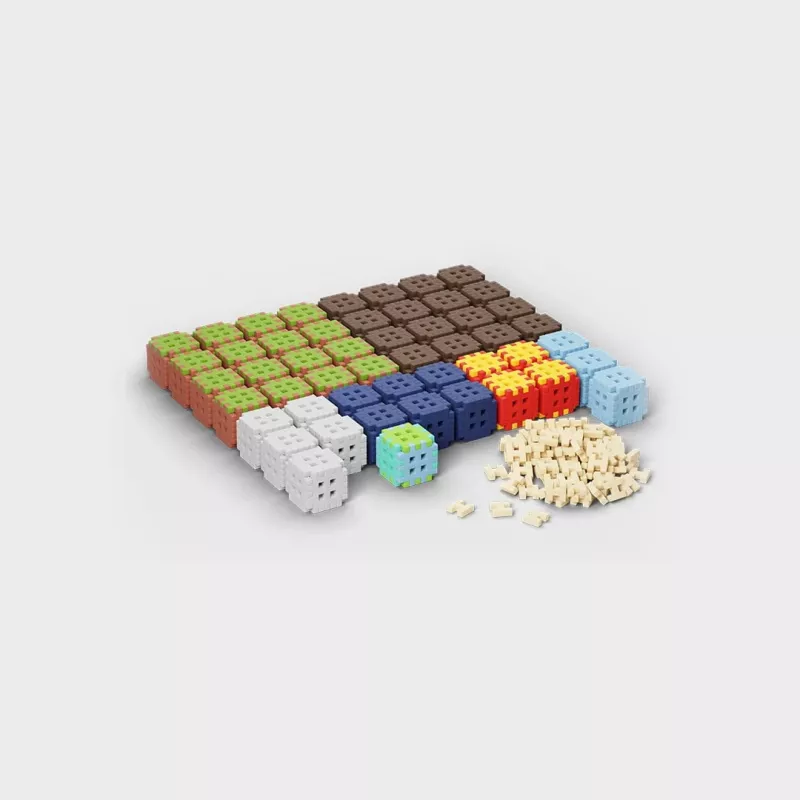 Bouwstenen Marioinex Mini Waffel 406 stuks — bouwset voor creatief spelen