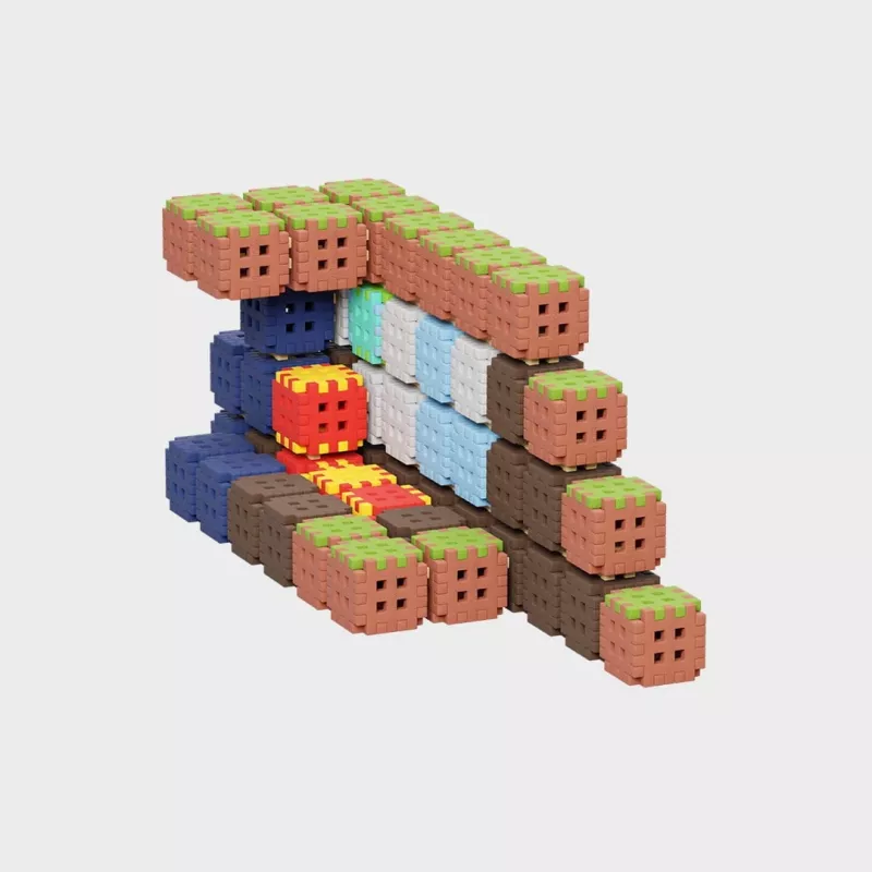 Bouwstenen Marioinex Mini Waffel 406 stuks — bouwset voor creatief spelen
