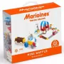Constructieblokken Marioinex Mini Waffle Set 2 — 140 delen, in elkaar grijpend bouwspeelgoed