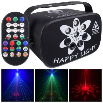 LIGHT4ME PARTY LIGHT 1 LED-effect discolamp