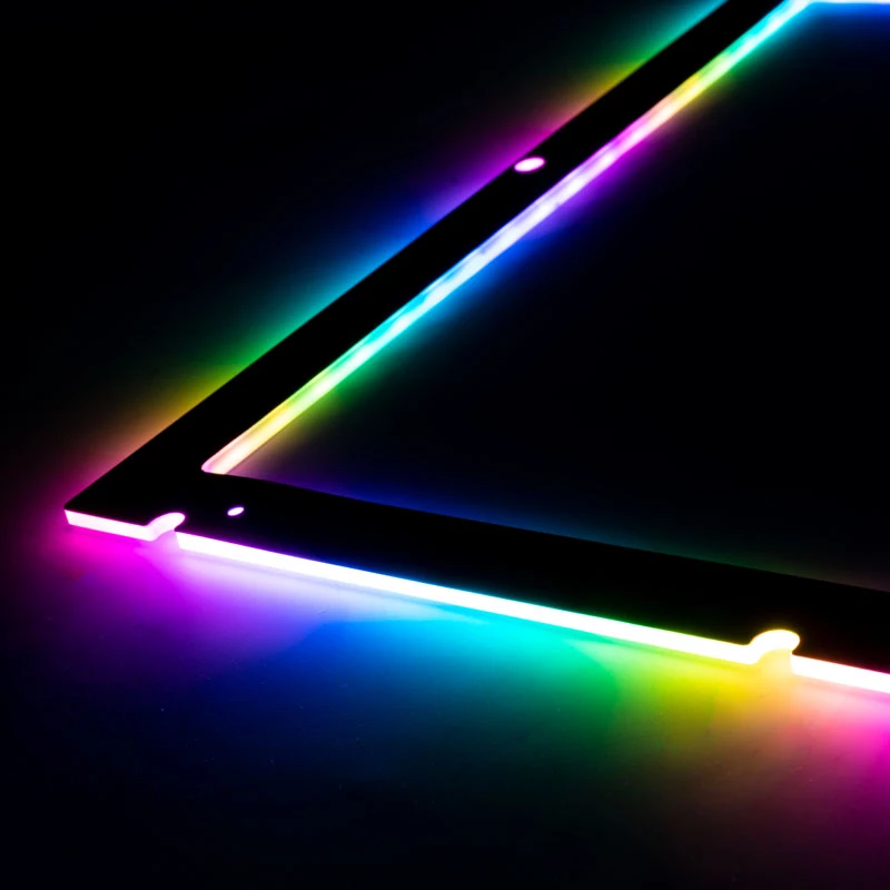 Lamptron ATX-moederbord ARGB LED-frame – zwart