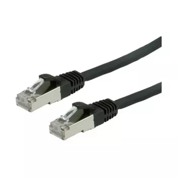 VALUE patchkabel Cat.6 klasse E S/FTP PiMF LSOH zwart 10m