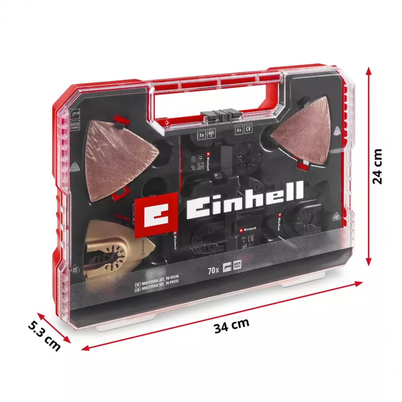 Cirkelzaagblad EINHELL 708170 voor HM/BiM HCS – geschikt voor aluminium, oxidestaal, chroom-vanadiumstaal
