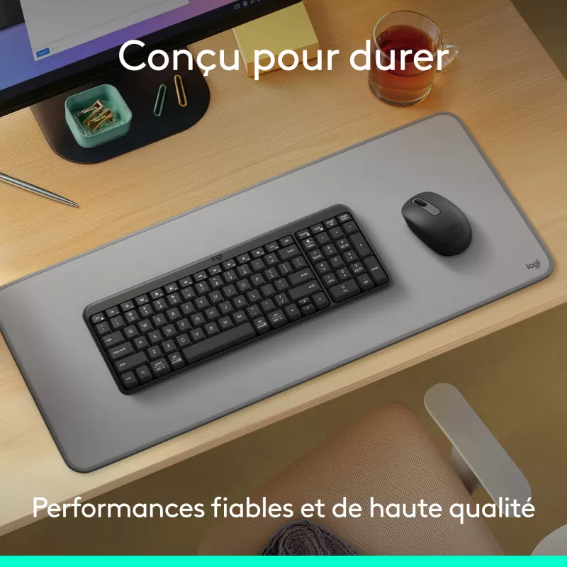 Logitech MK250 - toetsenbord-muisset - draadloos