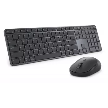 Dell Pro 7 Slim toetsenbord en muis | KM726 | toetsenbord-muisset | draadloos | muis inbegrepen | Russisch | Bluetooth | zwart