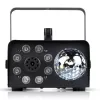 LIGHT4ME FOG 600W LED BALL - nevelmachine, nevelverlichtingseffect/disco-bal, draadloze afstandsbediening