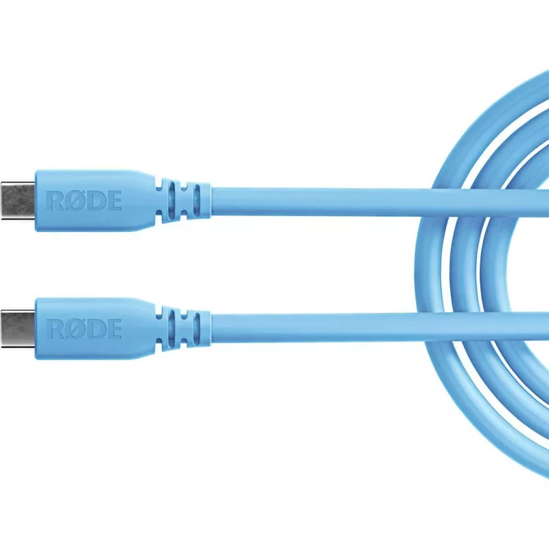 RODE SC27-B USB 3.2 Gen 1 USB-C-naar-USB-C-kabel, 2 m, lichtblauw