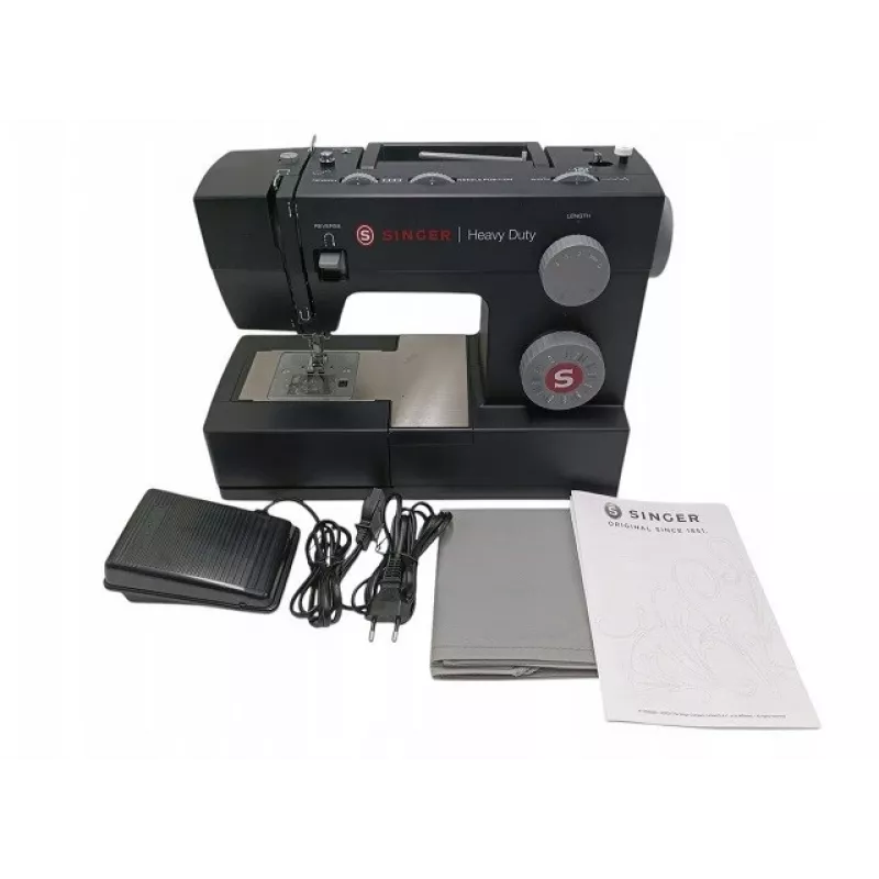 SINGER 4432B naaimachine — SINGER 4432 zwart automatisch, elektromechanisch, heavy-duty-model