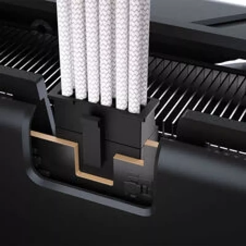 Corsair Premium-Sleeved 2x 8-pin naar 12V-2x6-kabel, voor Type-5-voeding – wit
