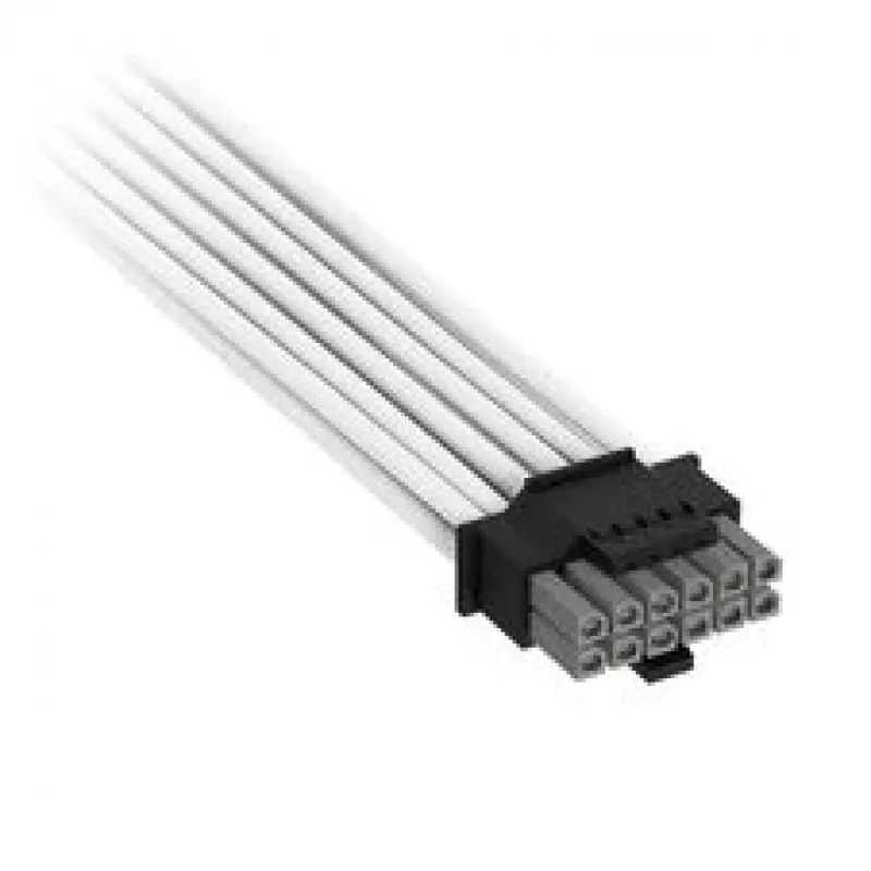 Corsair Premium-Sleeved 12V-2x6 naar 2x 6+2-pin-PCIe-kabel, universeel - wit