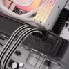Corsair Premium-Sleeved 12V-2x6 naar 2x 6+2-pin-PCIe-kabel, universeel – zwart/wit