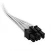 Corsair Premium-Sleeved 6+2-pin-PCIe-kabel, voor Type-5-voeding – wit