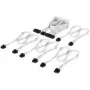 Corsair kabelset, Type 4, DC-kabel Starter Kit, individueel gesleeved – wit