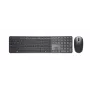 Dell Pro 7 Slim KM726 | toetsenbord- en muisset | draadloos | muis inbegrepen | batterijen inbegrepen | Litouws | draadloze verbinding | zwart